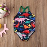 Cumpara ieftin Costum de baie Dinozauri colorati Drool (Marime: 90)