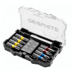 Set biti 10 buc GRAPHITE 56H614 foto