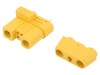 Conector Alimentare DC Mama AMASS AS120-F 6 Pini, 60A, 80V, Cupru, Gold Flash