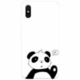 Husa silicon pentru Xiaomi Mi 8 Pro, Panda Cellphone