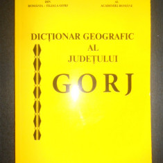 Dictionar geografic al judetului Gorj (2002)