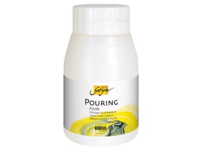 Lichid pentru fluidizarea vopselelor acrilice Kreul Pouring 500 ml foto