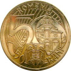 Romania, 50 bani 2011 XF-aUNC * cod 23