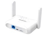 Router QOLTEC cu micro SIM, RJ45 și USB C, 300Mbps, alb