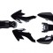 Set carene cross, Pit Bike, 125cc, negru