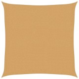 Cumpara ieftin Panza parasolar, nisipiu, 2x2 m, patrat, 160 g/m&sup2;, HDPE