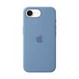 Husa Apple Silicon pentru Iphone 16e, Winter Blue