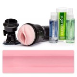 Vagine aproape reale - Fleshlight Roz Vagin Original Pachet Avantajos (5 piese)