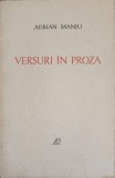 VERSURI IN PROZA-ADRIAN MANIU-216308