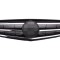 Grila masca fata fata MERCEDES Clasa C (W204), 03.2007-2014, 3 ornamente cromate; type AVANGARDE; negru; TUNING,