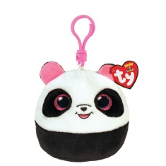 PLUS BRELOC TY 8.5CM SQUISHY BEANIES PANDA BAMBOO
