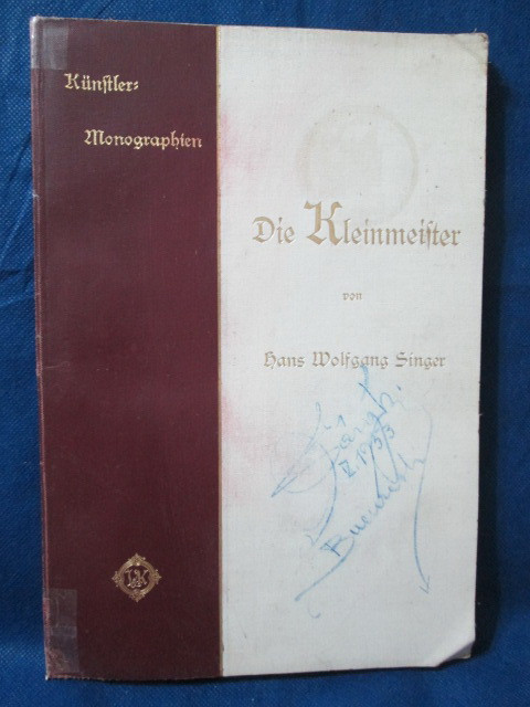 4812- Album Muzica 1908-Monografia micilor Artisti. Hans Wolfgang Sienger.