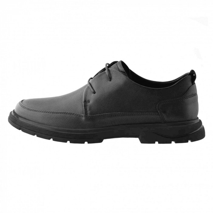 Pantofi barbati, din piele naturala, marca Mels, HT0962-01-143, negru