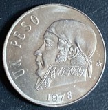 MONEDA MEXIC, UN PESO 1978