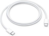 CABLU alimentare si date Apple pt.smartphone USB Type-C (T) la USB Type-C (T), braided, lungime 1m, alb, &quot;mqkj3zm/a&quot; (timbru verde 0.08 lei)