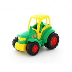 Tractor de jucarie, din plastic Champion, 35x22x26 cm, Polesie foto