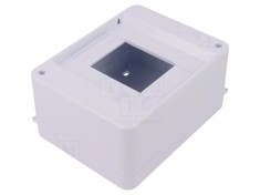 Carcasă albă pentru aparatură modulară IP30 5 module ABS