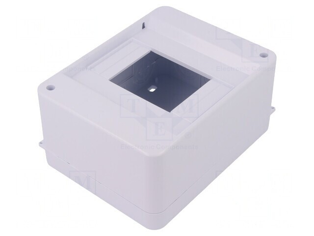 Carcasă albă pentru aparatură modulară IP30 5 module ABS