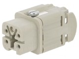 Conector HDC EPIC H-A Mamă 5P 4PE 23A