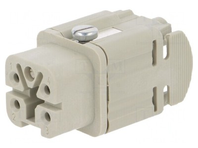 Conector HDC EPIC H-A Mamă 5P 4PE 23A foto