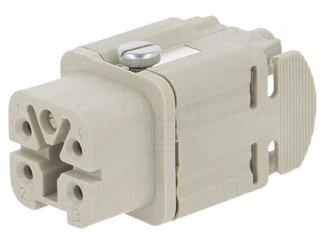 Conector HDC EPIC H-A Mamă 5P 4PE 23A
