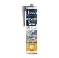 Etansant / adeziv poliuretanic, Bostik FlexPro PU 811, interior / exterior, gri, 300 ml