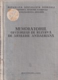 Memoratorul ofiterului de rezerva de artilerie antiaeriana