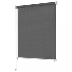 vidaXL Jaluzea tip rulou de exterior, 140 x 140 cm, antracit foto