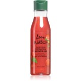 Oriflame Love Nature Organic Mint &amp; Raspberry gel de dus exfoliant 250 ml
