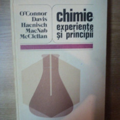 CHIMIE : EXPERIENTE SI PRINCIPII de A.L. MCCLELLAN ... PAUL R. O'CONNOR , 1983