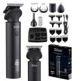 Aparat de tuns ZIlan ZLN8672, autonomie de 140-170 de minute, 6 capete diferite si 7 nivele de tundere