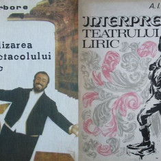 A.I. Arbore - Realizarea spectacolului liric + Interpretul teatrului liric RARE