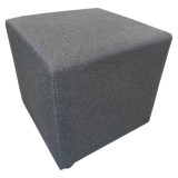 Cumpara ieftin Taburet textil gri Regor 40x40x39 cm