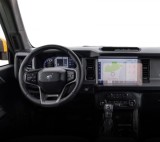 Folie protectie display navigatie Duragon, din silicon, pentru Ford Bronco Outer Banks 2021+, mata, anti-amprenta, kit instalare
