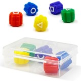 Cumpara ieftin Squid Game Gonggi, Jocul Calamarului, 5 piese si 1 cutie