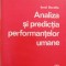ANALIZA SI PREDICTIA PERFORMANTELOR UMANE-IONEL DOROFTE-224549