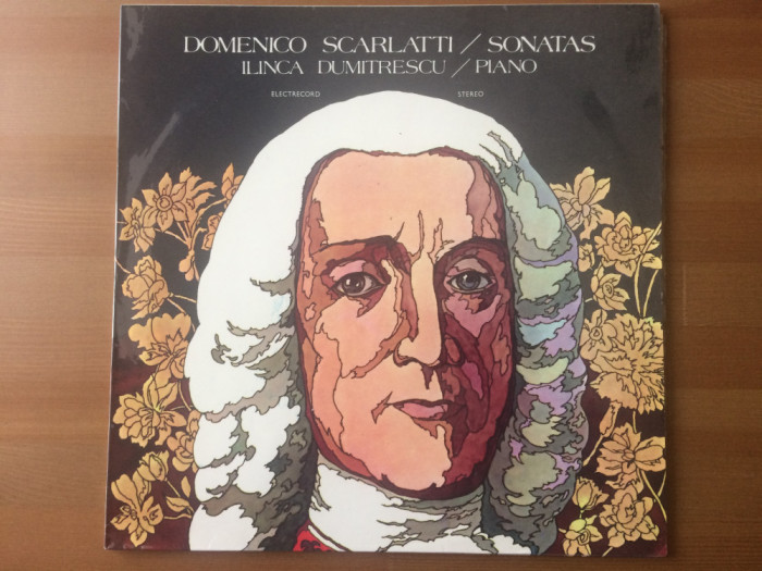 domenico scarlatti pian ilinca dumitrescu sonatas disc vinyl lp muzica clasica