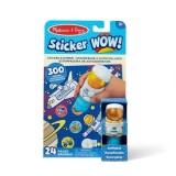 Activitati cu autocolante Sticker WOW Astronaut, Melissa &amp; Doug