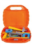 Set Bricolaj Technok, Scule si Unelte in Gentuta, Jucarie Constructii Copii, Suruburi, Piulite, Cleste, Ciocan, Ferastrau