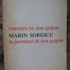 Tineretea lui Don Quijote - Marin Sorescu , editie biligva