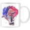 Cana alba personalizata cu Harley Quinn, INOVATIX&reg;. 330ml