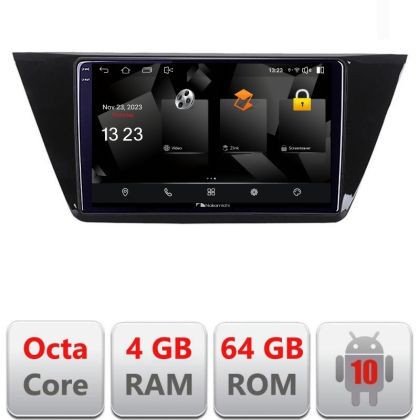 Navigatie VW Touran 2016- 5510-3144 Android Octa Core 720p 4+64 DSP 360 camera carplay android auto CarStore Technology