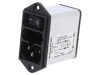 Conector alimentare AC SCHURTER soclu tată 2A 250V C14 ecranat