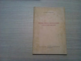 PROBLEMELE SOCIOLOGIEI CONTEMPORANE - Eugeniu Sperantia - 1933, 70 p., Alta editura