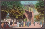 3090 - CACIULATA, Valcea, Izvoarele minerale, Park - old postcard - used - 1923