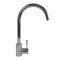 Baterie inox pentru bucatarie Mixxus Chrome, 40 mm, monocomanda, cartus ceramic, finisaj cromat