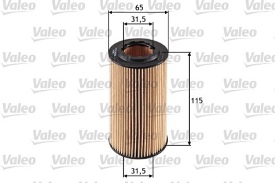VALEO 586501 Filtru ulei foto