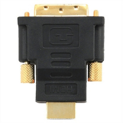 HDMI to DVI adapter GEMBIRD A-HDMI-DVI-1 Black foto