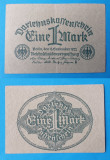 Bancnota veche - Germania 1 Mark 1922 - in stare foarte buna