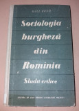SOCIOLOGIA BURGHEZA DIN ROMINIA - STUDII CRITICE ~ GALL ERNO